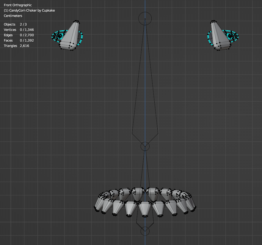 Spoopy Cute MEGA Accessory Pack (3D Model Assets)(Commercial license)