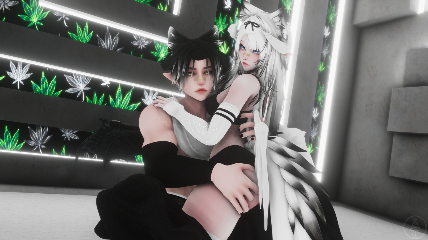 Shiro & Kuro【LIMITED MODELS】(SPS/GoGo)(3D Models)(Personal license only)
