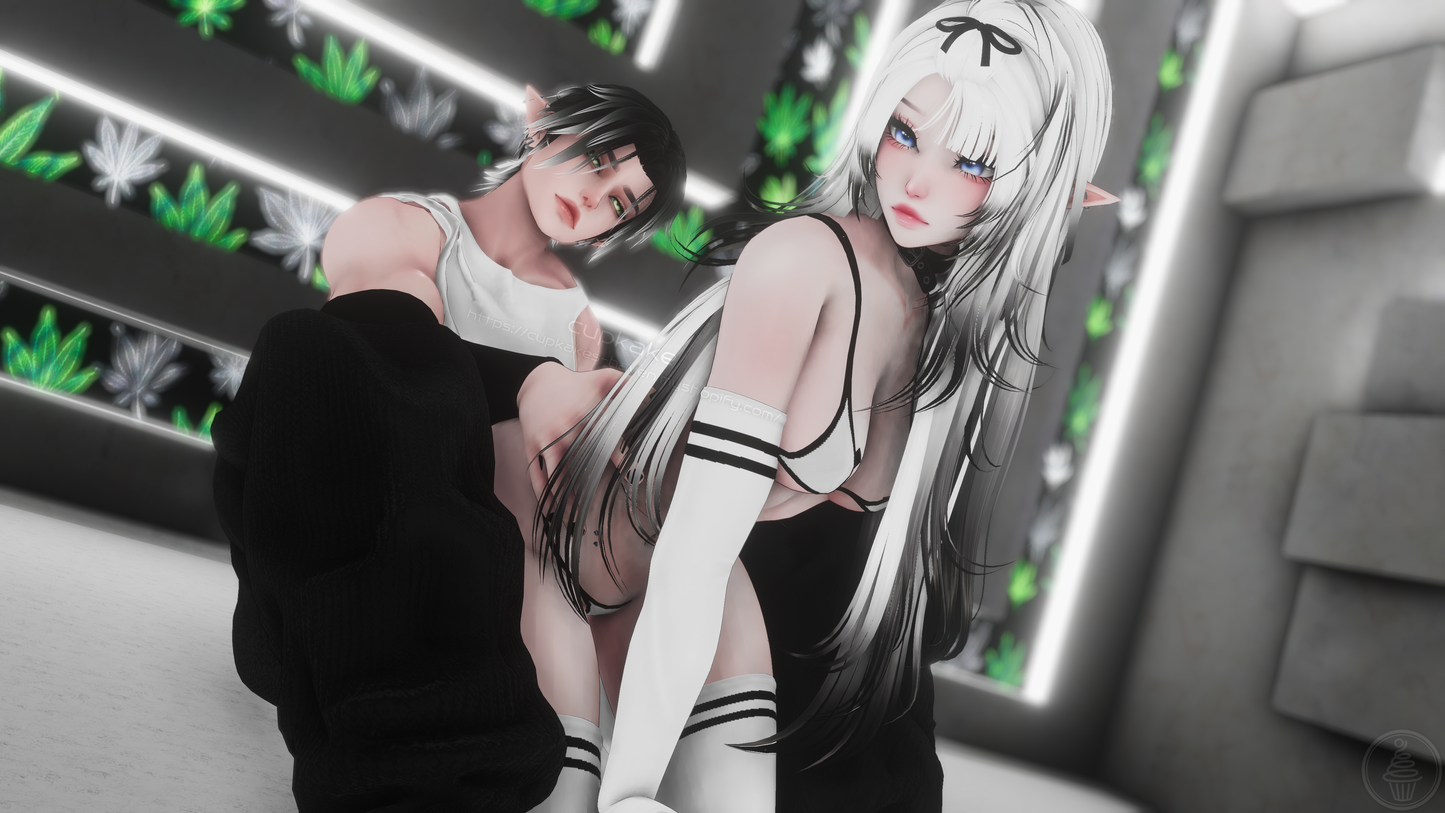 Shiro & Kuro【LIMITED MODELS】(SPS/GoGo)(3D Models)(Personal license only)