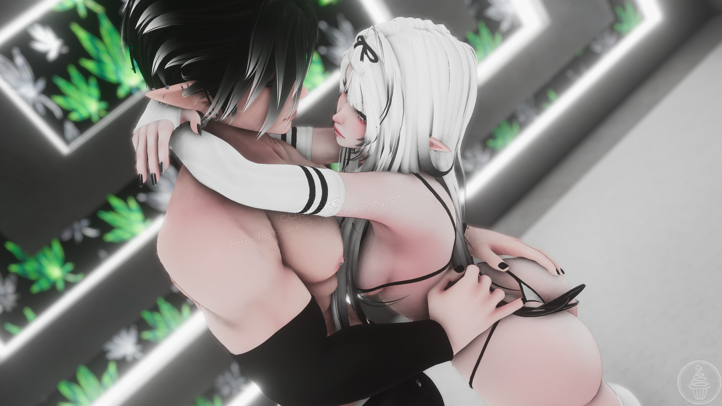 Shiro & Kuro【LIMITED MODELS】(SPS/GoGo)(3D Models)(Personal license only)