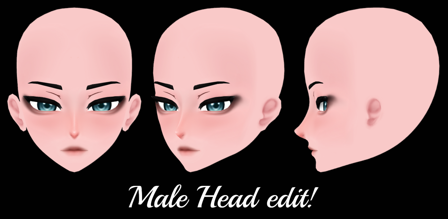 Cupkake's Scratch Head (3D Model asset)(Personal/Commercial license)
