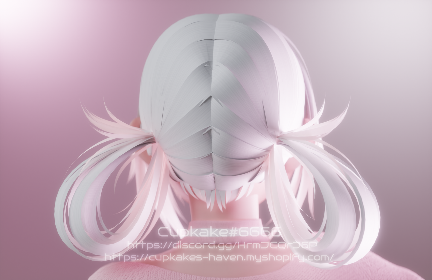 Twin Loops Hair (FREE) (Personal and Commercial use)