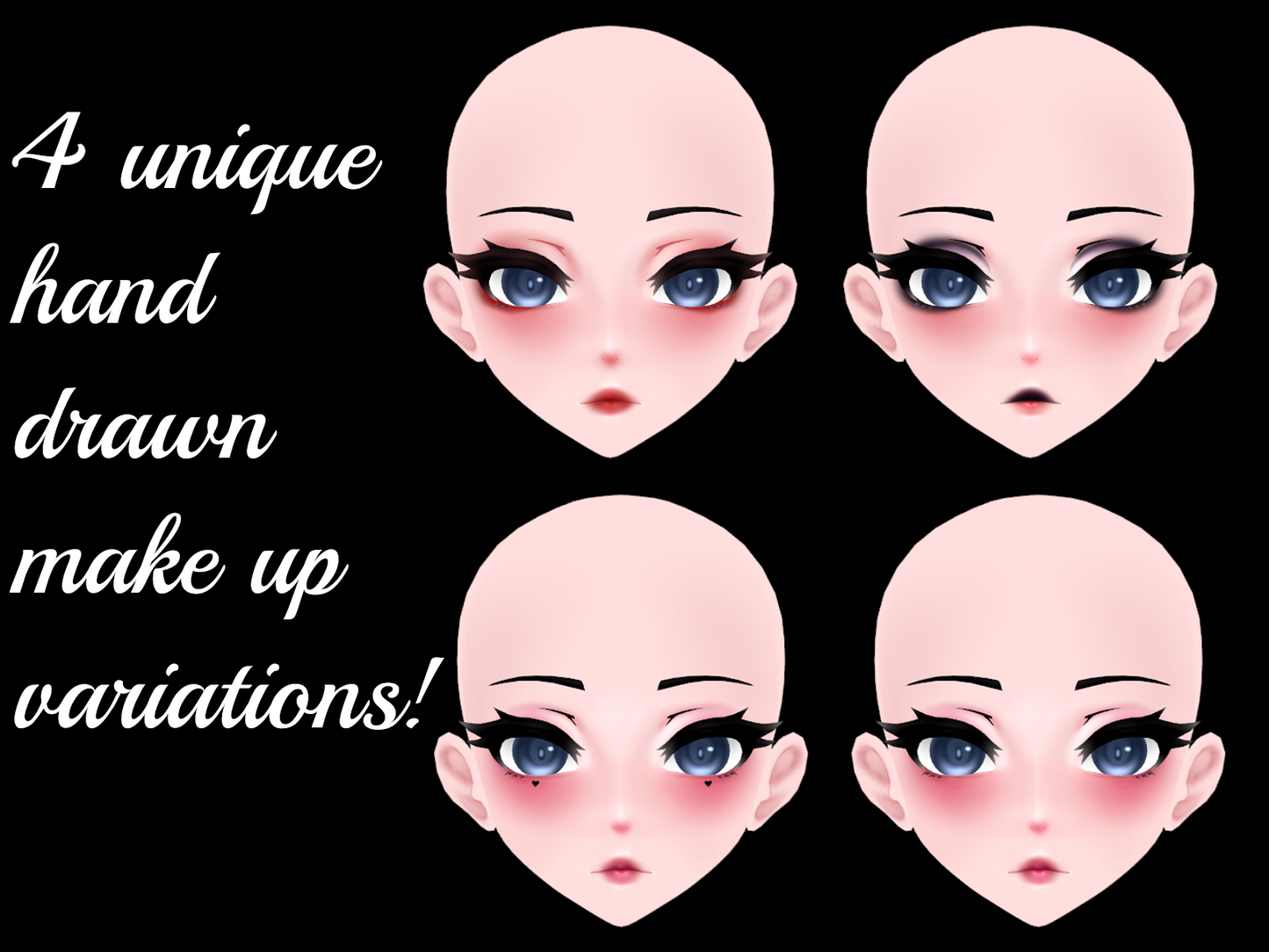 Cupkake's Scratch Head (3D Model asset)(Personal/Commercial license)