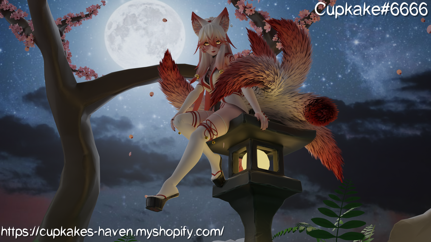 Naomi - The Kitsune (3D Model)(Personal license only)