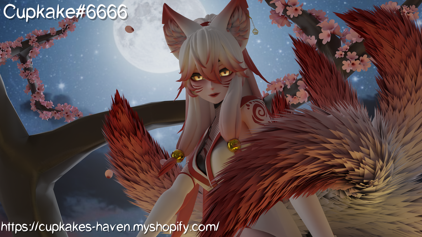 Naomi - The Kitsune (3D Model)(Personal license only)
