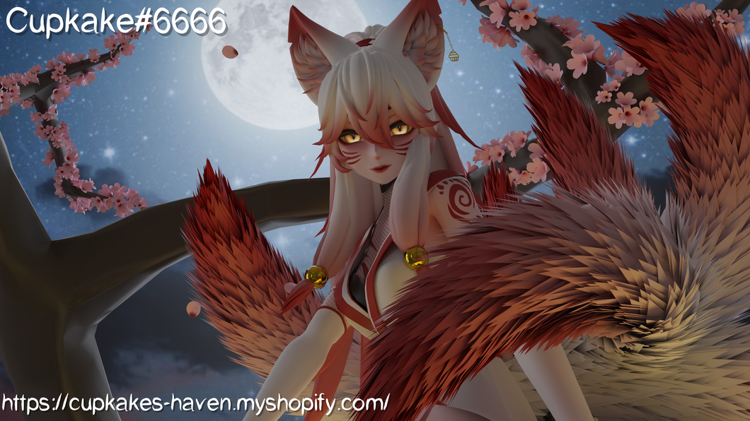 Naomi - The Kitsune (3D Model)(Personal license only)