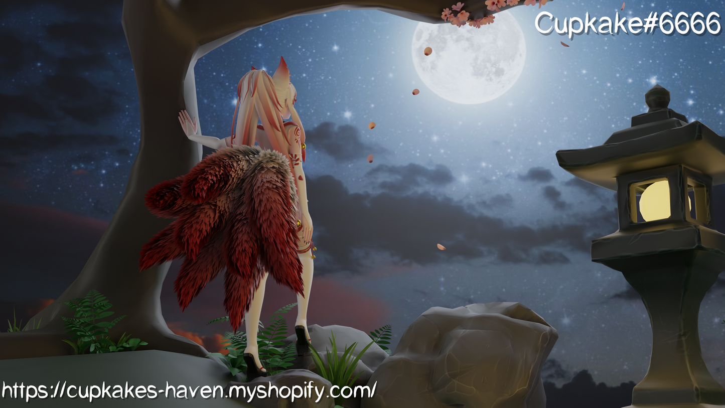 Naomi - The Kitsune (3D Model)(Personal license only)