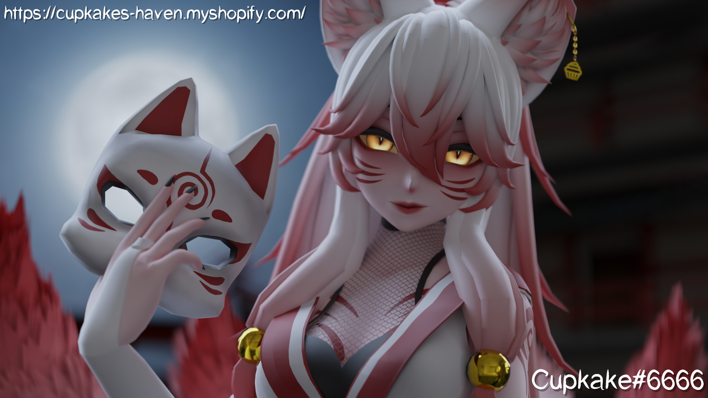 Naomi - The Kitsune (3D Model)(Personal license only)