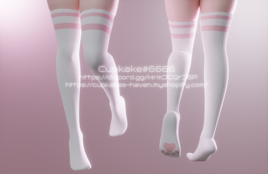 Thigh High Socks (FREE) (Personal and Commercial use)