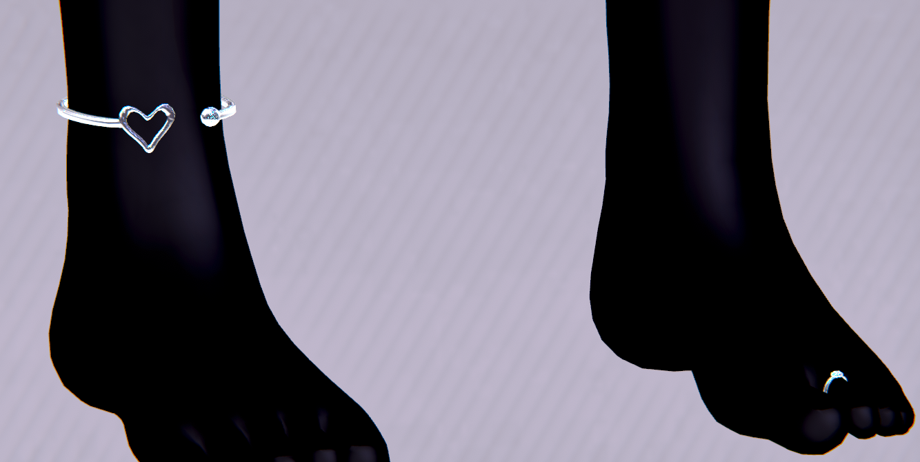 Jewelry set (3D Model Assets)(Commercial license)