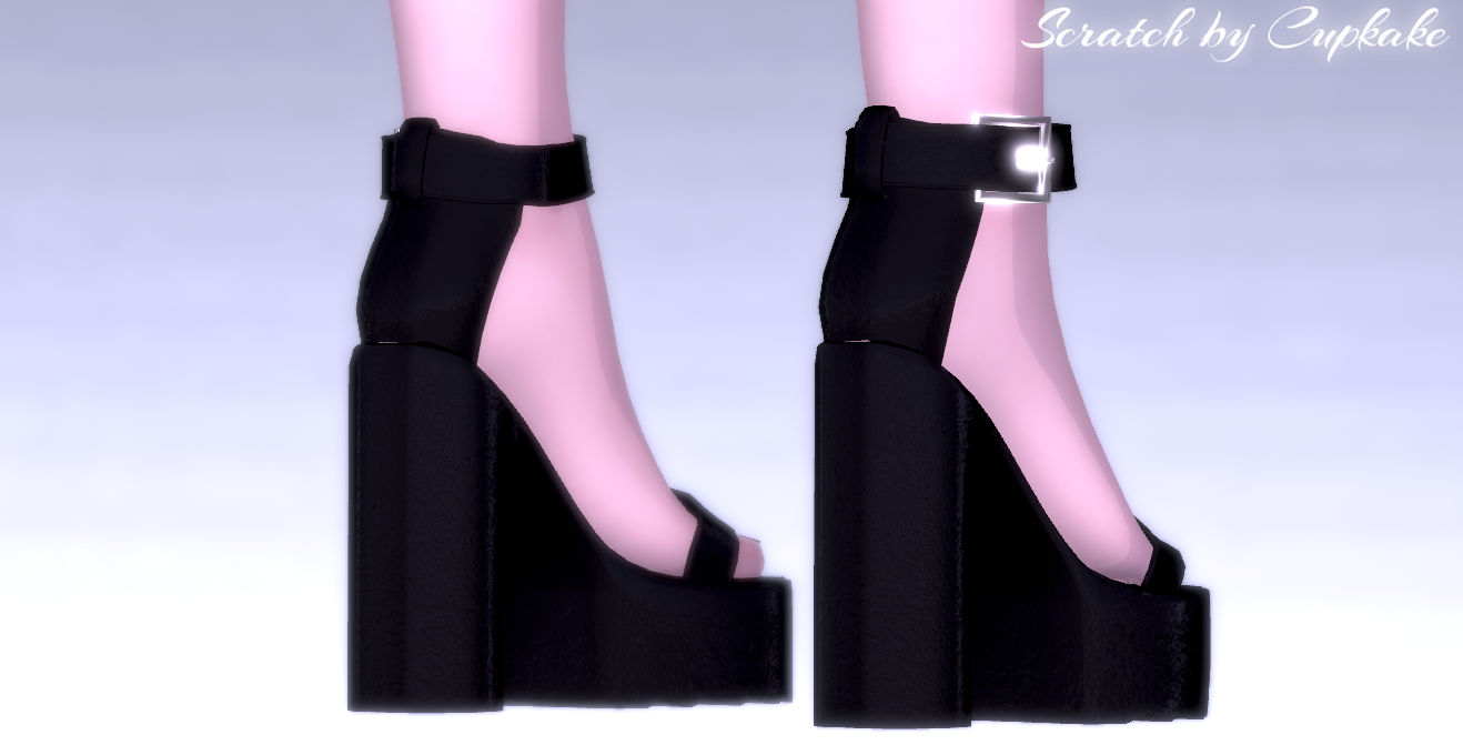 Sandal platform shoes (FREE) (Personal and Commercial use)