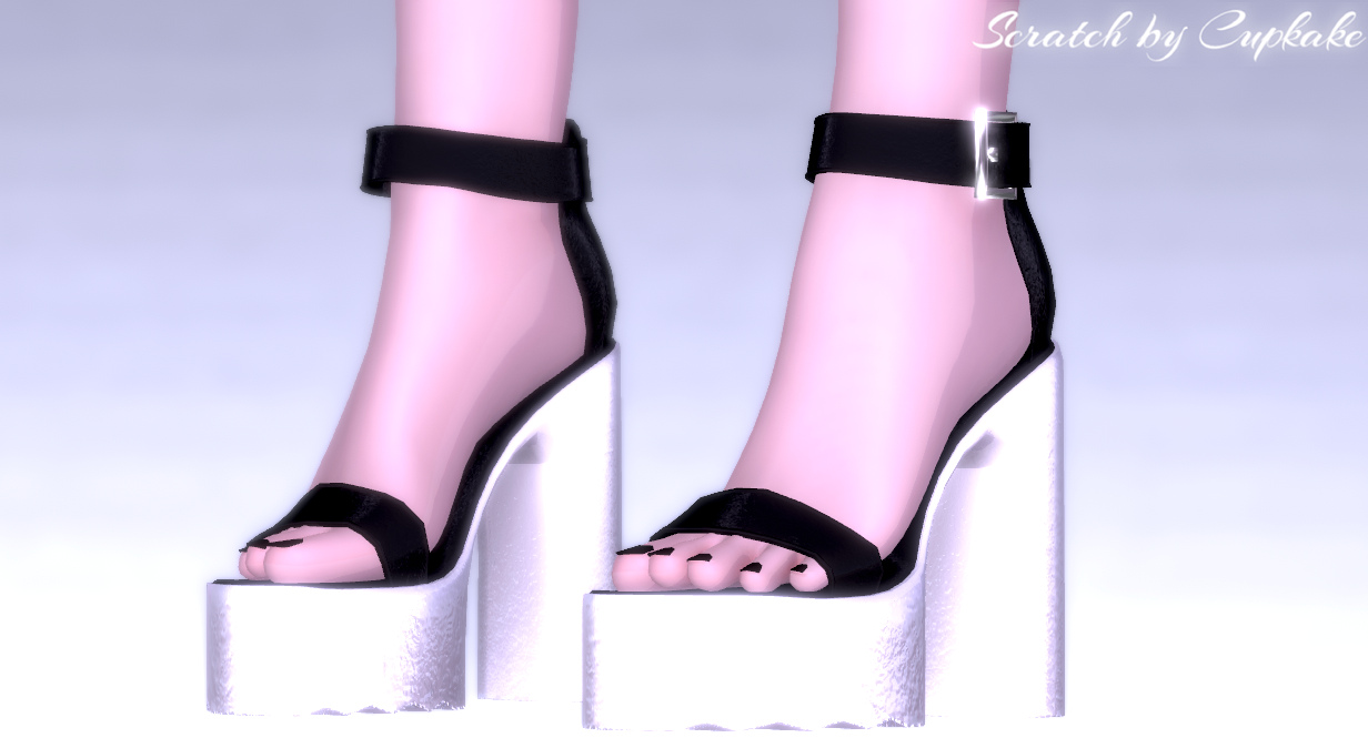 Sandal platform shoes (FREE) (Personal and Commercial use)