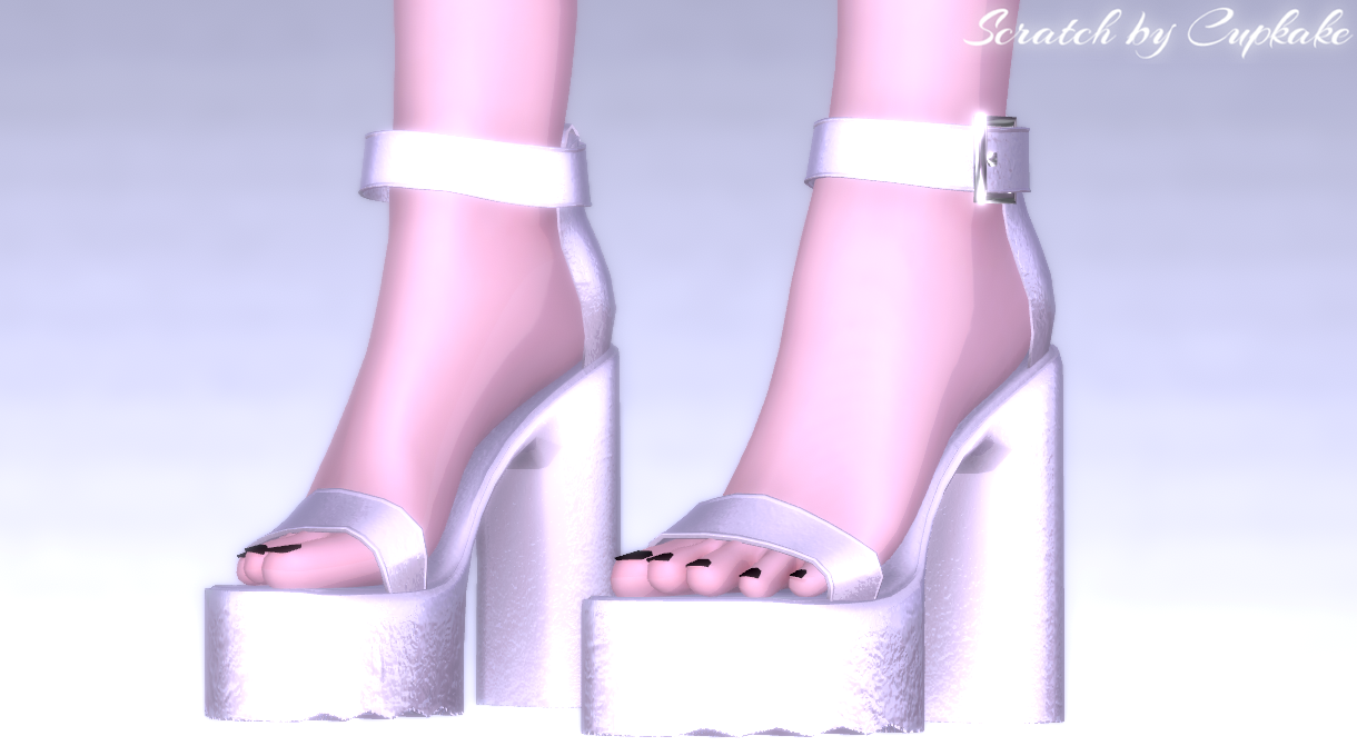 Sandal platform shoes (FREE) (Personal and Commercial use)