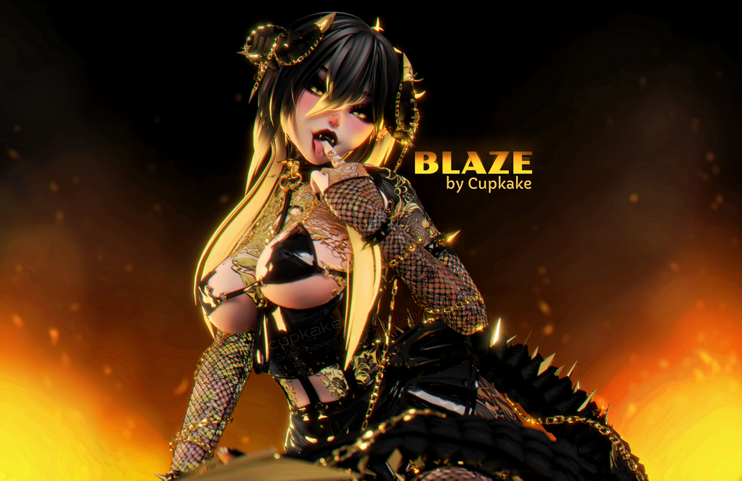 Blaze [GREEN Opti/GoGoLoco/SPS/Lollipop!](3D Model)(Personal license only)