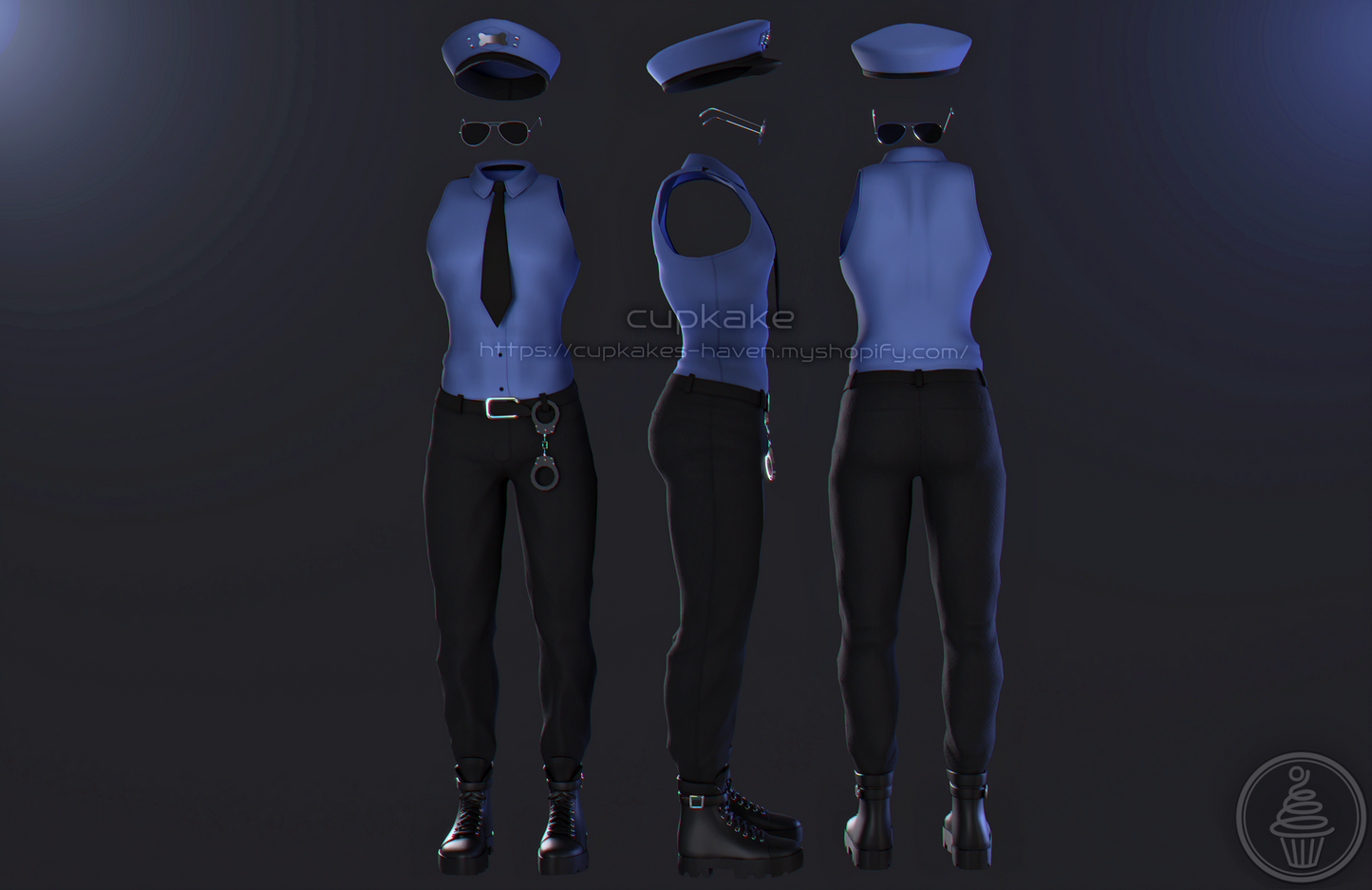 Sexy Police Halloween Outfit [Rayn Add-on/DLC][PERSONAL LICENSE ONLY]