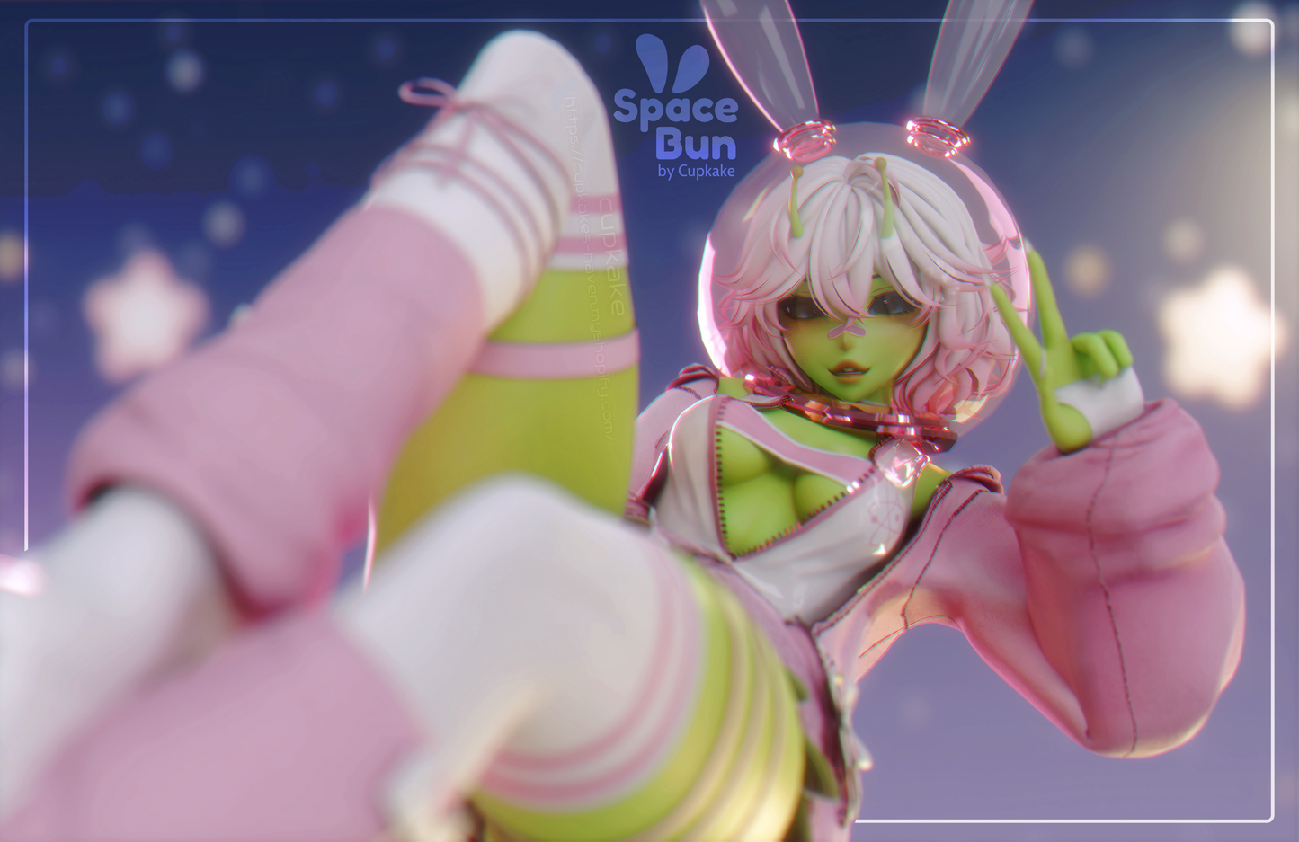 Space Bun【LIMITED MODEL】(3D Model)(Personal license only)