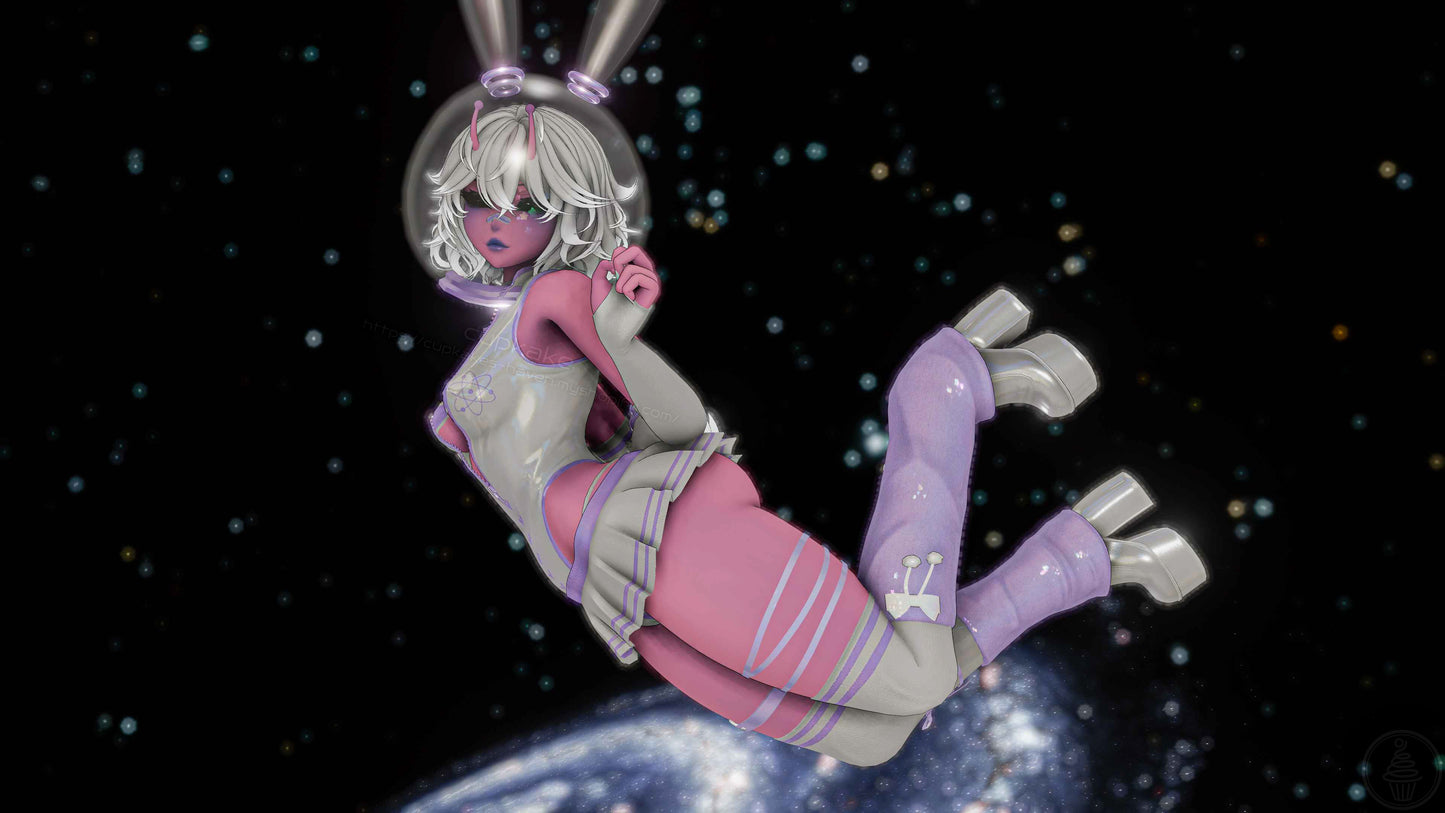 Space Bun【LIMITED MODEL】(3D Model)(Personal license only)