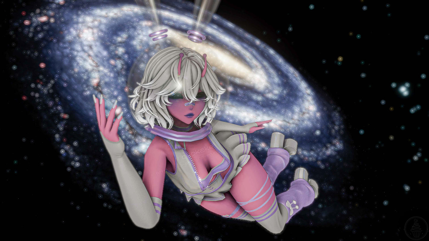 Space Bun【LIMITED MODEL】(3D Model)(Personal license only)