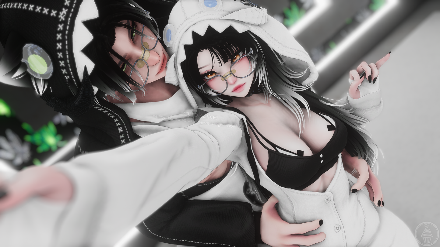 Shiro & Kuro【LIMITED MODELS】(SPS/GoGo)(3D Models)(Personal license only)