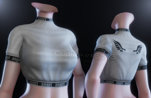Load image into Gallery viewer, Angel Crop Shirt (3D Model Asset)(Commercial license)
