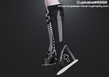 Load image into Gallery viewer, Gothic Platform Boots (3D Model Assets)(Commercial license)
