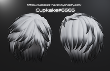 Load image into Gallery viewer, JAXX&#39;s male hair (3D Model Asset)(Commercial license)
