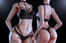 Load image into Gallery viewer, Lace Lingerie Set (3D Model Asset)(Commercial license)
