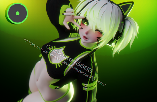 Nini [GREEN OPTI](3D Model)(Personal license only)