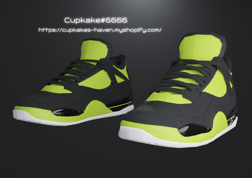 (Unisex) Sneaker shoes v2 (3D Model Assets)(Commercial license)