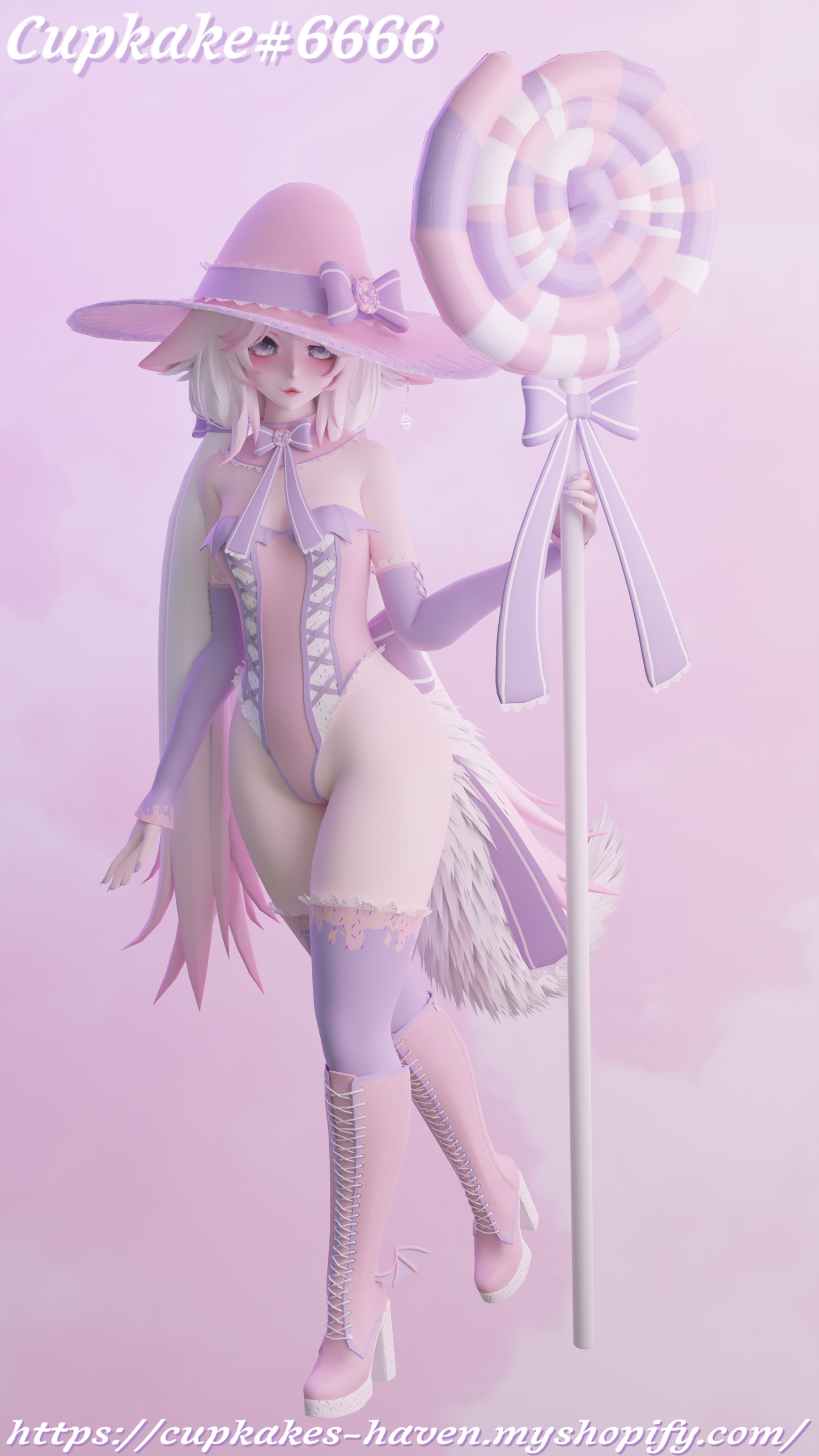 Taffy - The Candy Witch (3D Model)(Personal license only)