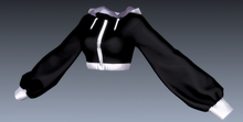 Load image into Gallery viewer, Crop hoodie (3D Model Asset)(Commercial license)
