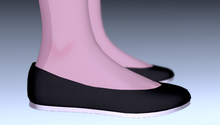 Load image into Gallery viewer, Simple flat shoes (3D Model asset)(Commercials license)
