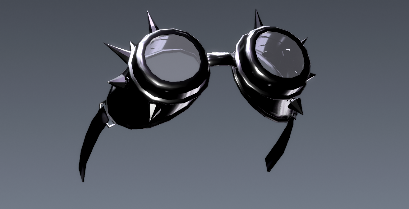 Goggles (3D Model Asset)(Commercial license)