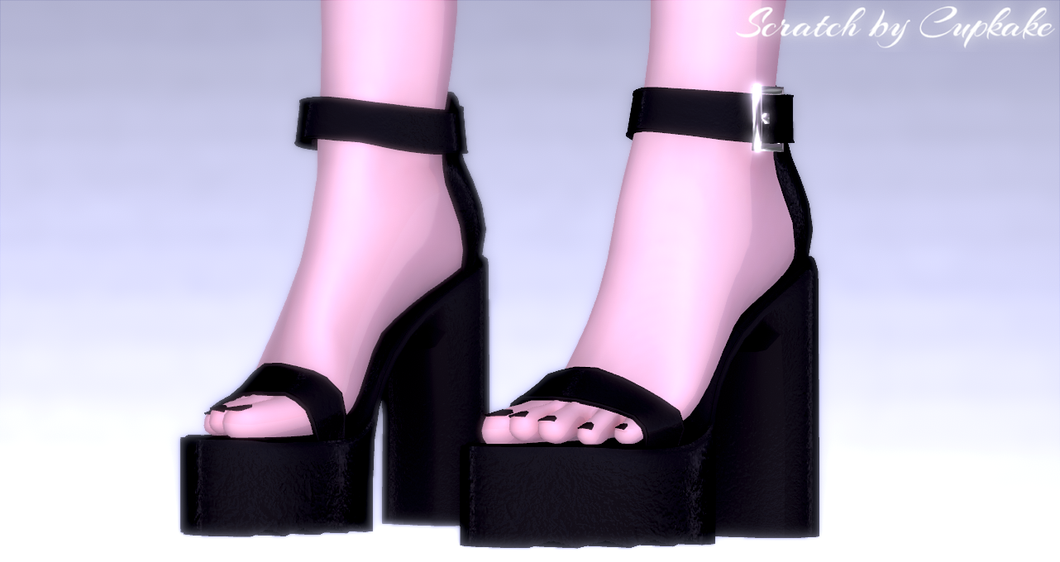 Sandal platform shoes (FREE) (Personal and Commercial use)