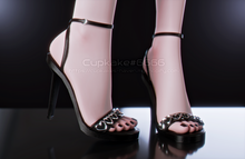 Load image into Gallery viewer, Simple strappy sandal high heel shoes (3D Model Asset)(Commercial license)
